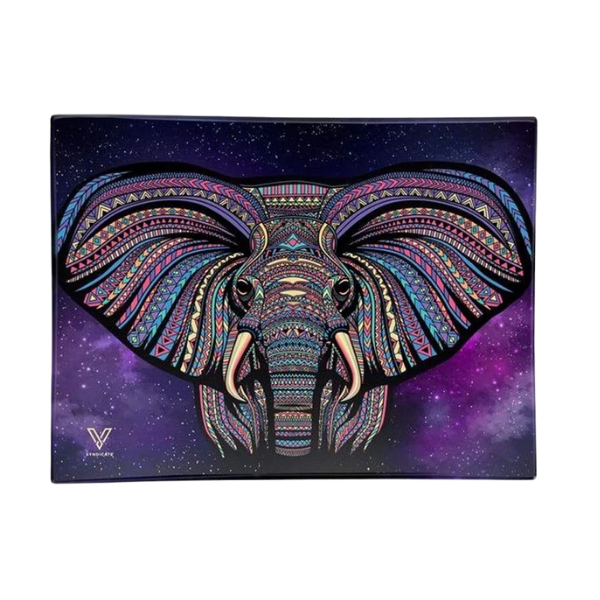 Vsyndicate Survivor Glass Rollin' Trays / Small / Elephant